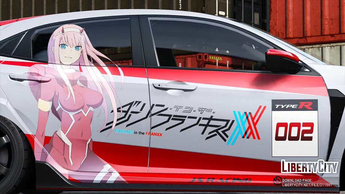 Honda Civic Type R FK8 Zero 2 (ゼロツー 痛車) / GTA 5