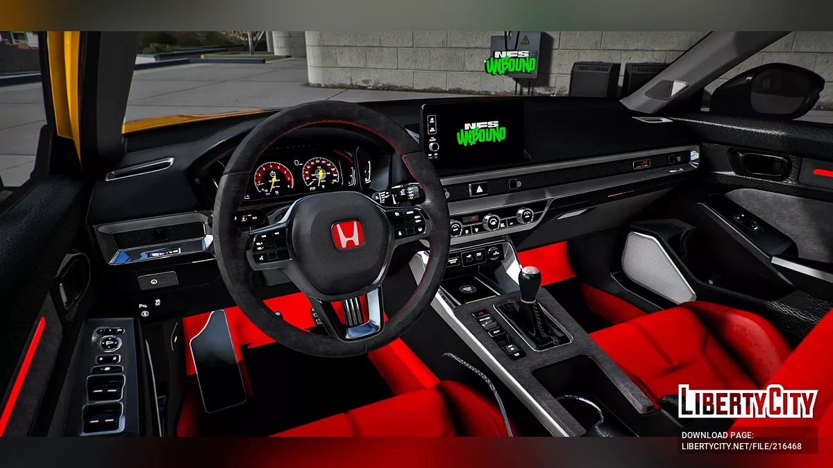 Honda Civic Type-R FL5 Kustom Animasi x NFS Unbound / GTA 5