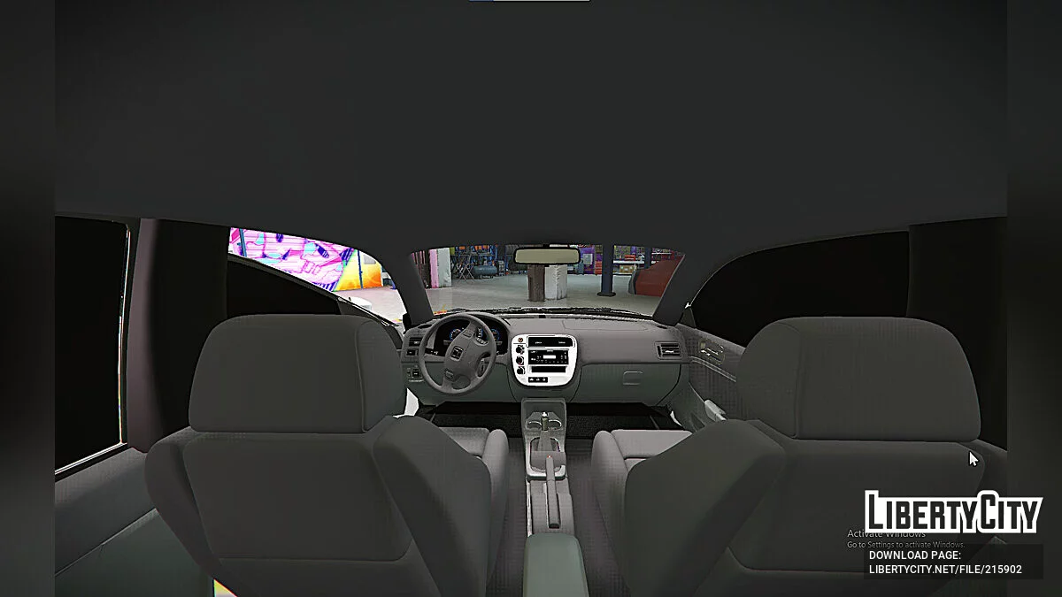 Honda Civic 2001-2004 Cat eye v1.0 / GTA 5