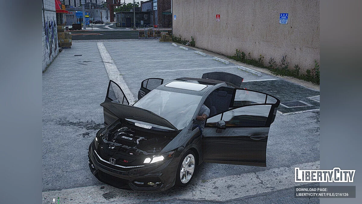 Honda Civic SI Sedan 2017 / GTA 5