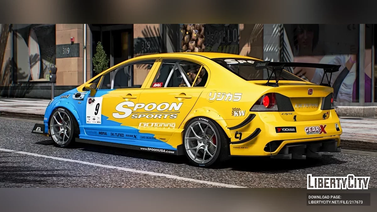 Honda Fd2 Spoon Turbo / GTA 5