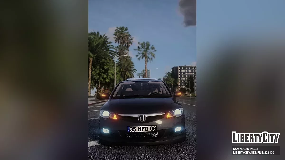 Honda Civic FD6 (Addon/Sound) / GTA 5
