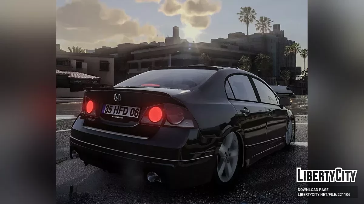 Honda Civic FD6 (Addon/Sound) / GTA 5