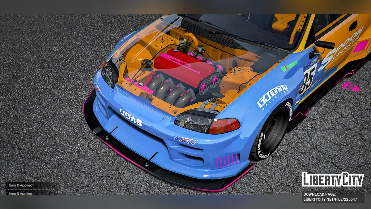 Honda Civic EG6 Spoon / GTA 5