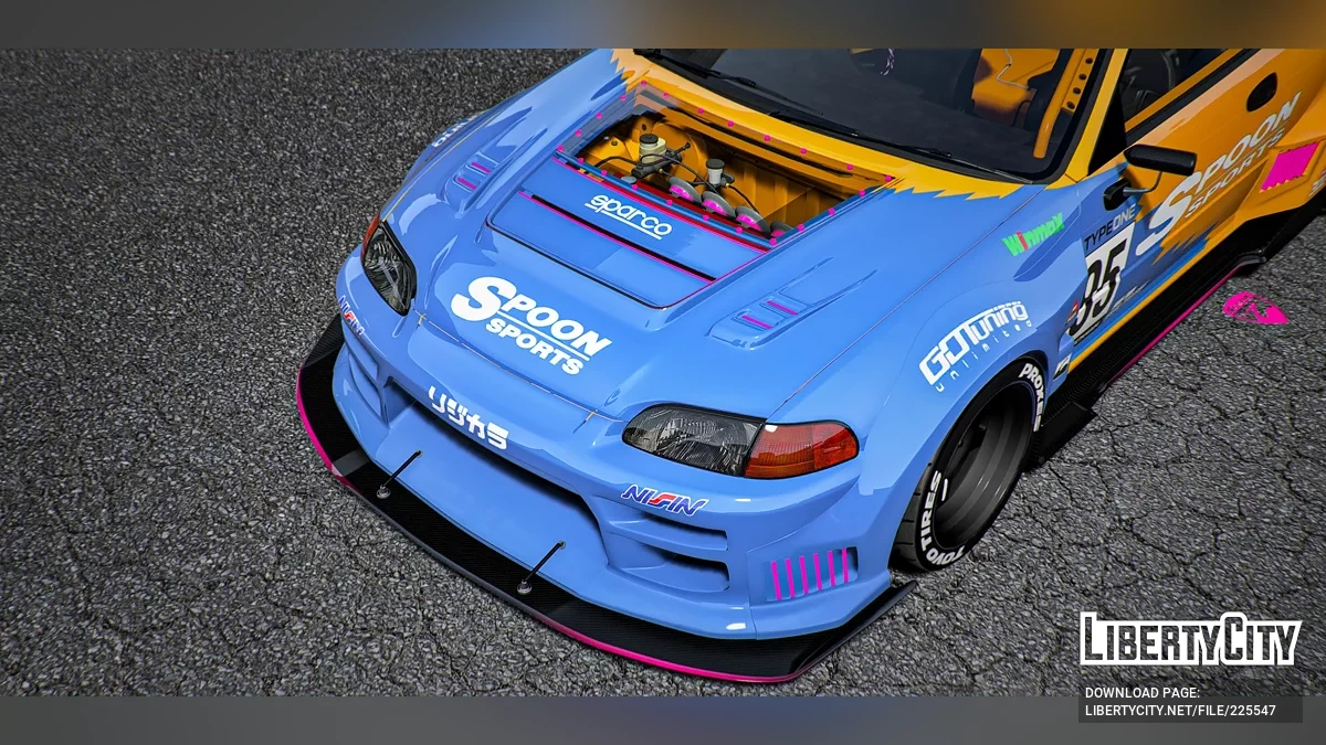 Honda Civic EG6 Spoon / GTA 5