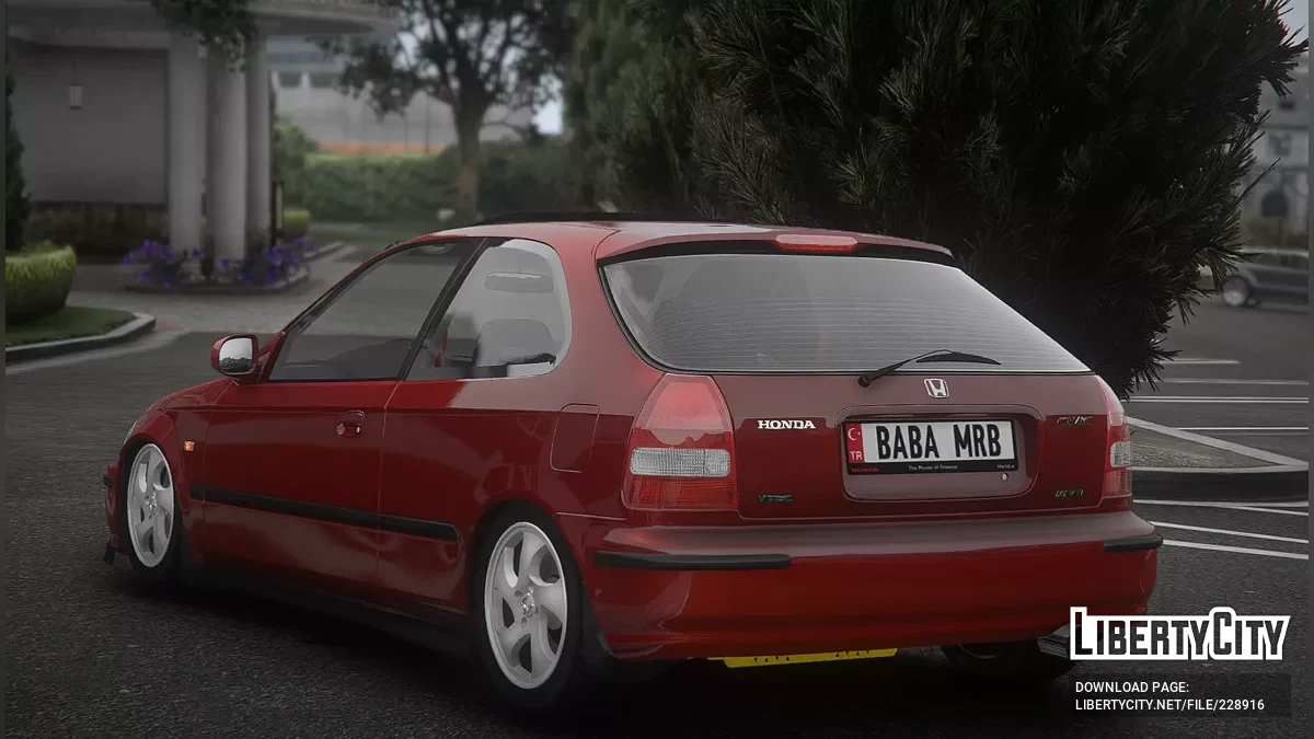 Honda Civic 1.6 VTІ HB #BabaMrB / GTA 5