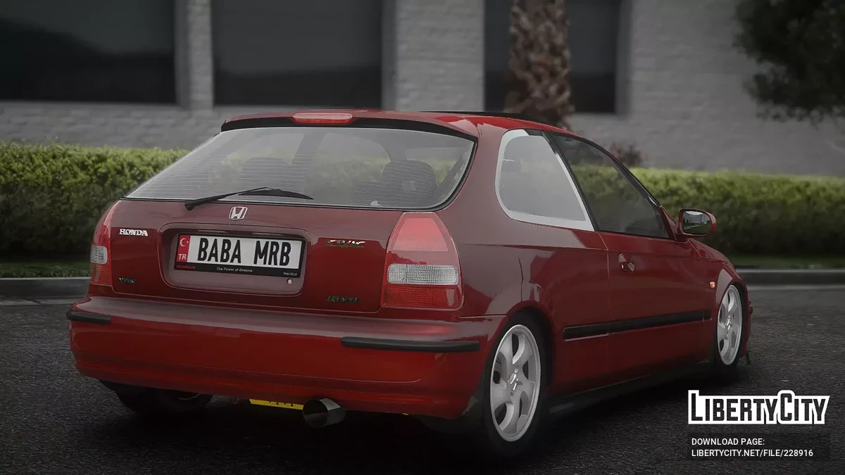 Honda Civic 1.6 VTІ HB #BabaMrB / GTA 5