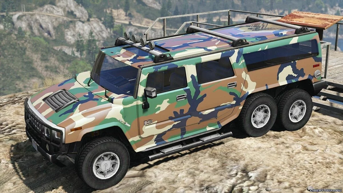 Hummer H6 + Template 2.0 / GTA 5