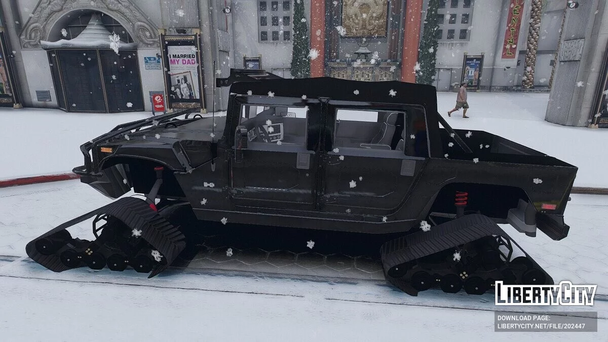 Hummer H1 Mattracks / GTA 5