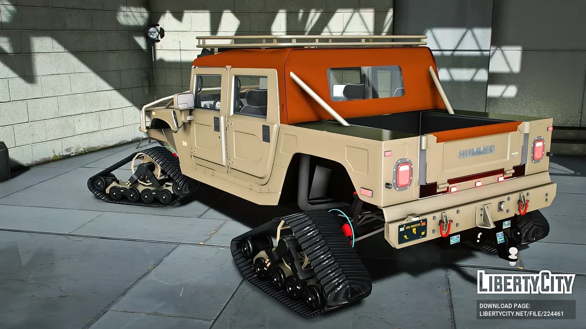 Hummer H1 Snow Run / GTA 5