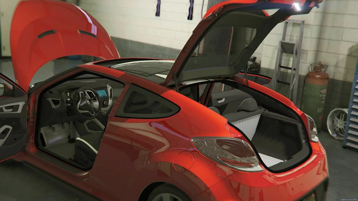 Hyundai Veloster [Autovista | Livery | Añadir / Reemplazar] 1.3 / GTA 5