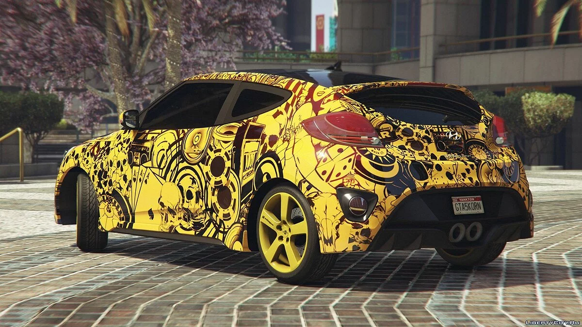 Hyundai Veloster [Autovista | Livery | Añadir / Reemplazar] 1.3 / GTA 5
