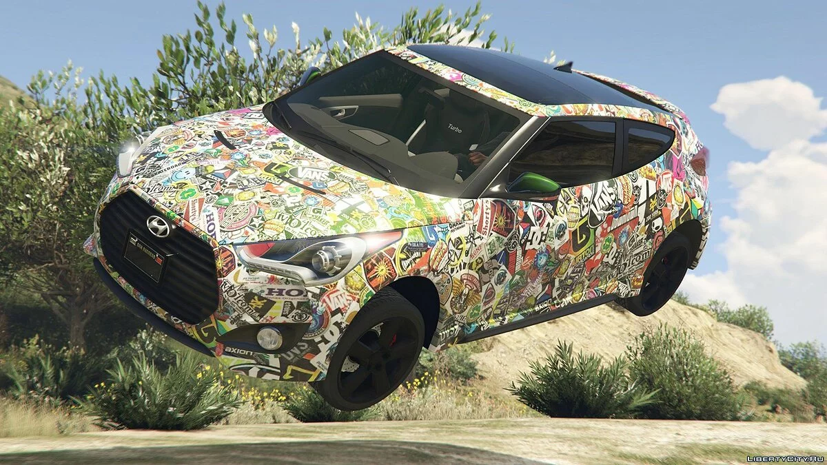 Hyundai Veloster [Autovista | Livery | Añadir / Reemplazar] 1.3 / GTA 5