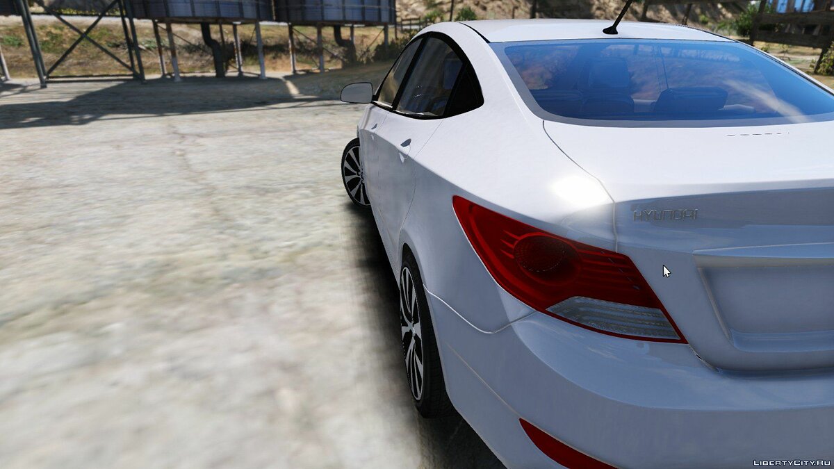 Hyundai solaris gta 5 фото 3