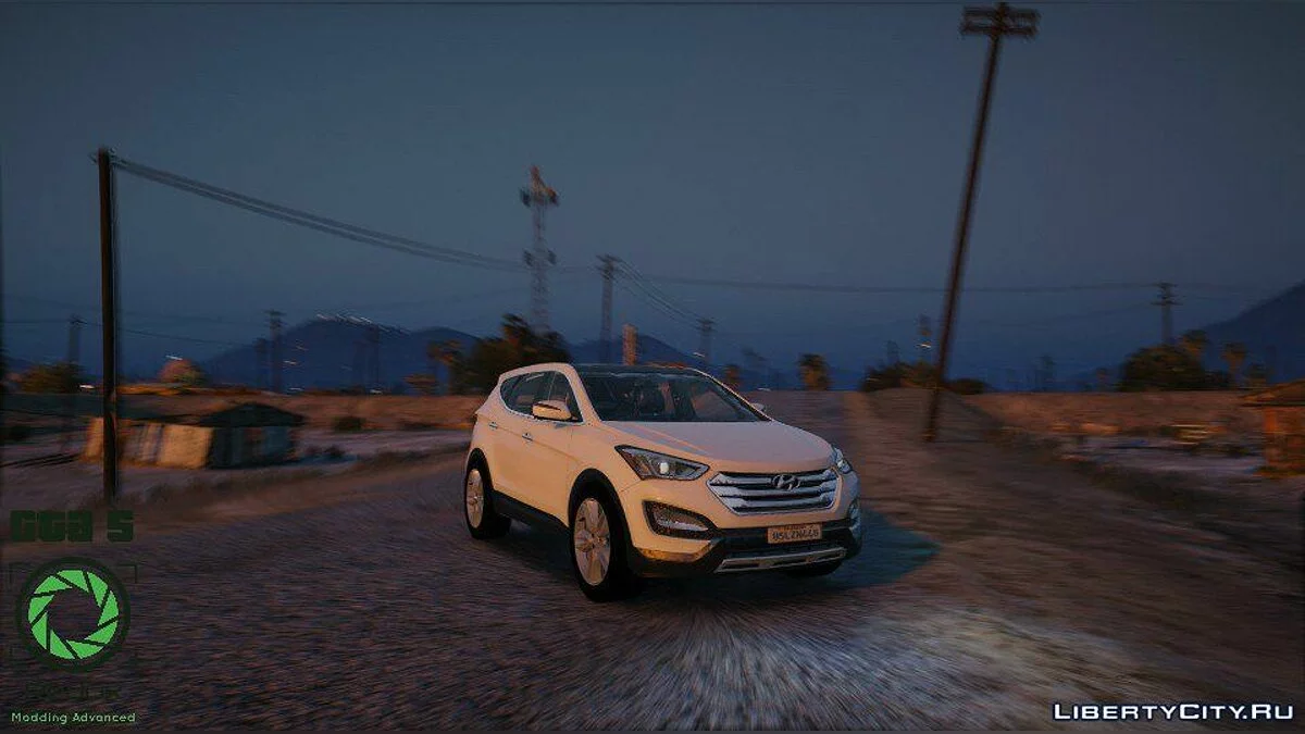 Hyundai Santa Fe 2013 [Додаток / Заміна] 2.1 / GTA 5