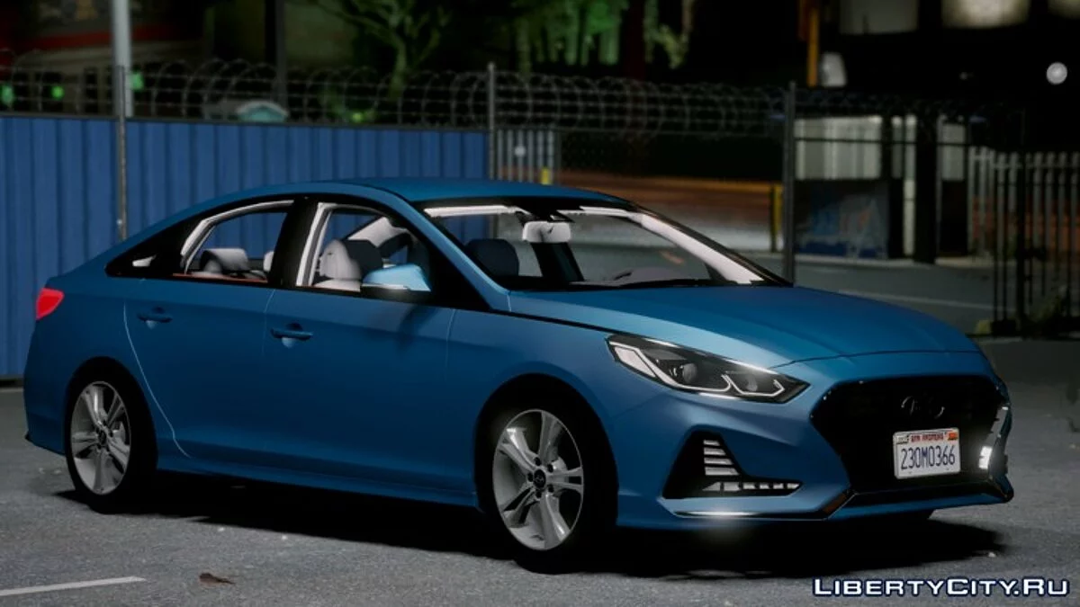 2018 Hyundai Sonata HQ [Replace] 1.1 / GTA 5