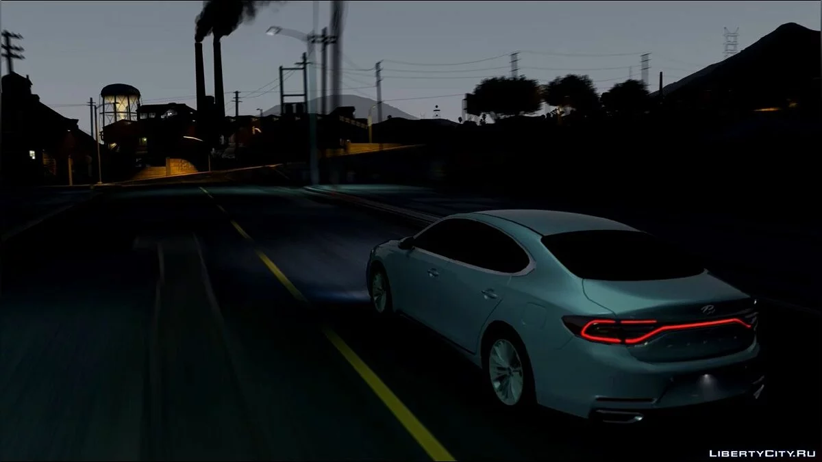 2018现代阿泽拉 [替换] 1.1 / GTA 5