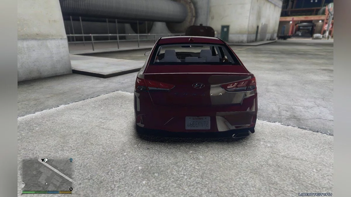 现代索纳塔 2018 (附加) 1.0 / GTA 5