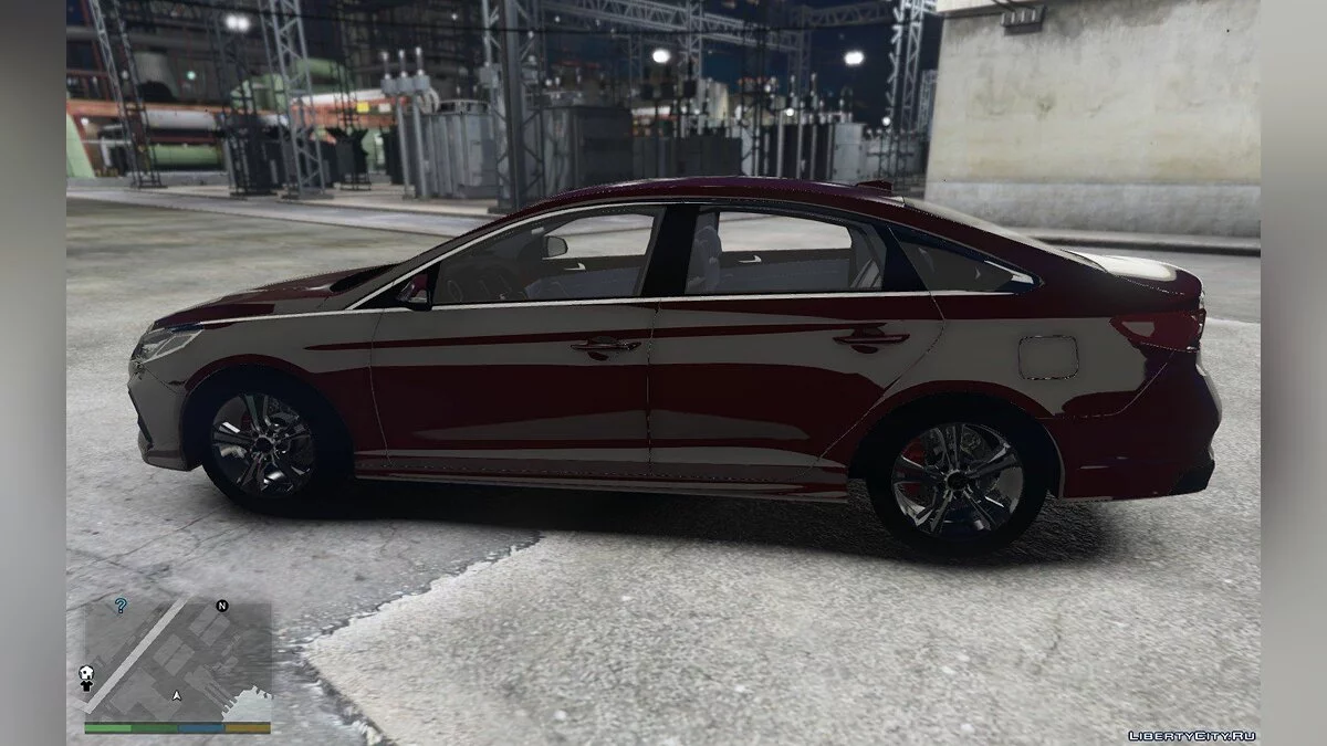 现代索纳塔 2018 (附加) 1.0 / GTA 5