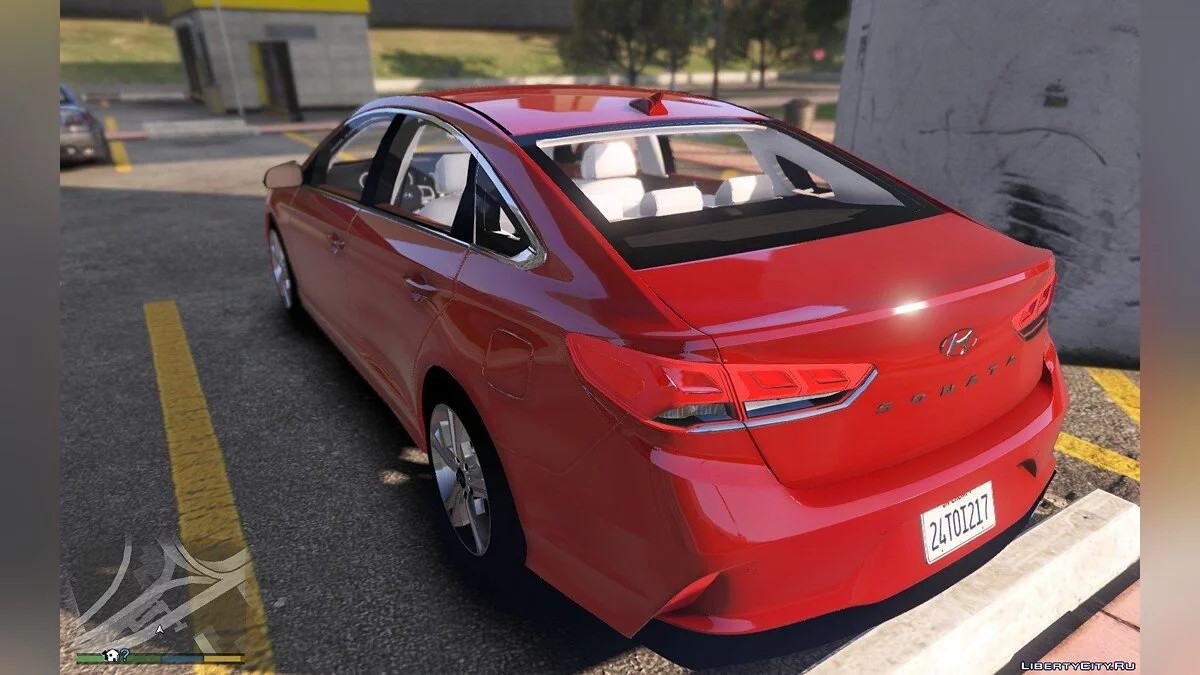 Hyundai Sonata 2018 (Додаток) 1.2 / GTA 5