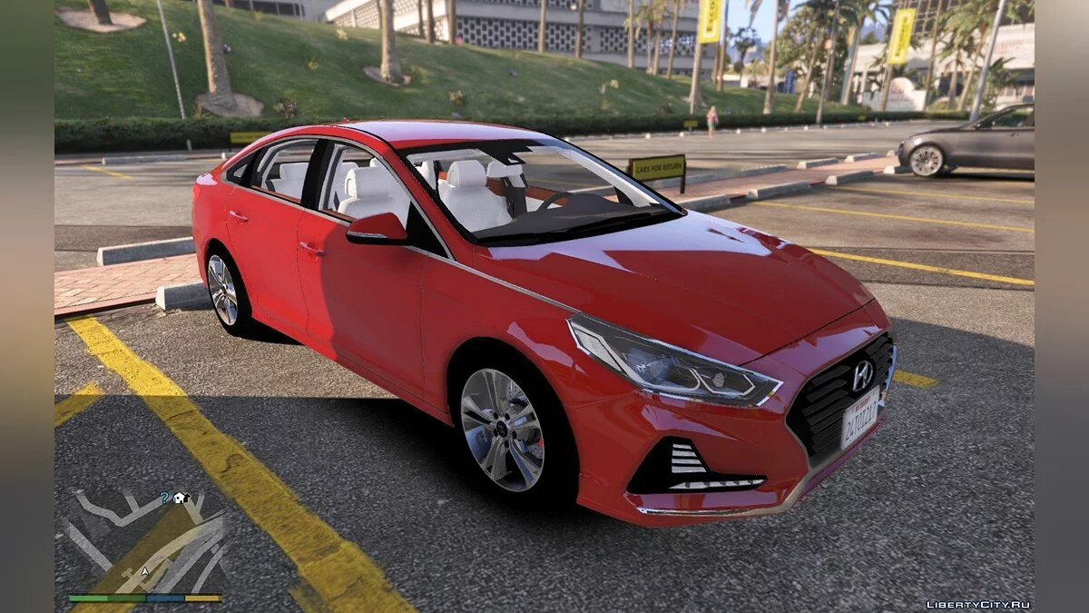 Hyundai Sonata 2018 (Додаток) 1.2 / GTA 5