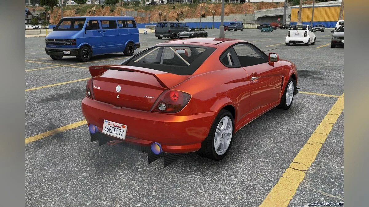 Hyundai Tuscani Tiburon Coupe [Addon | Tuning | LODs | Template ] 1.1 / GTA 5
