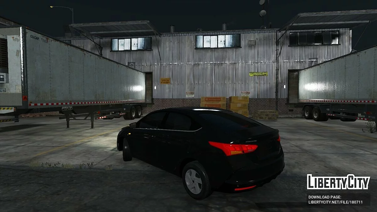 Hyundai Solaris 2022 / GTA 5