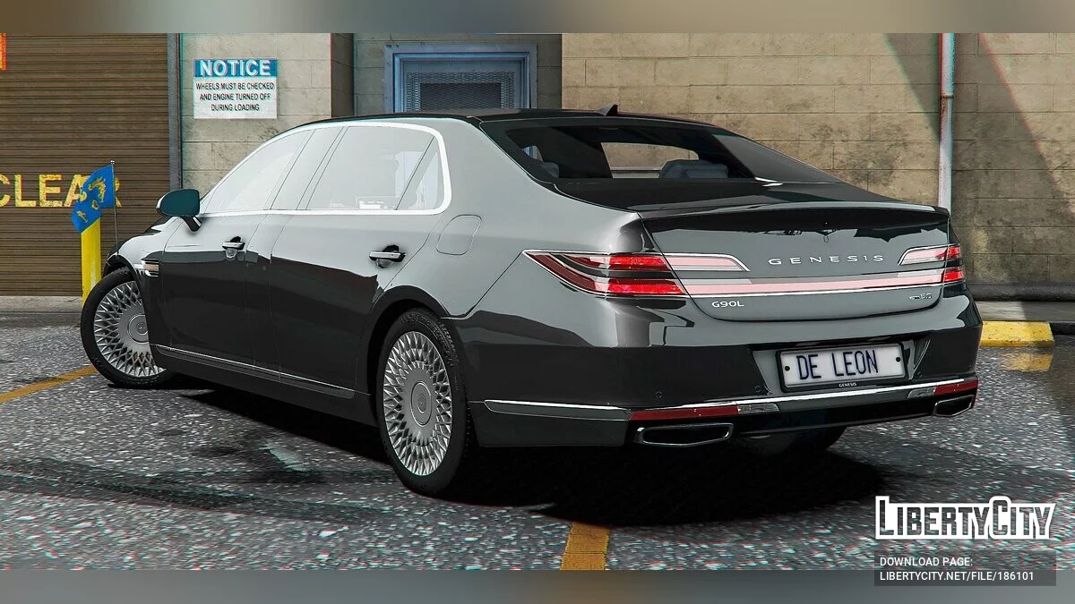 Limusine Diplomática Genesis G90 / GTA 5