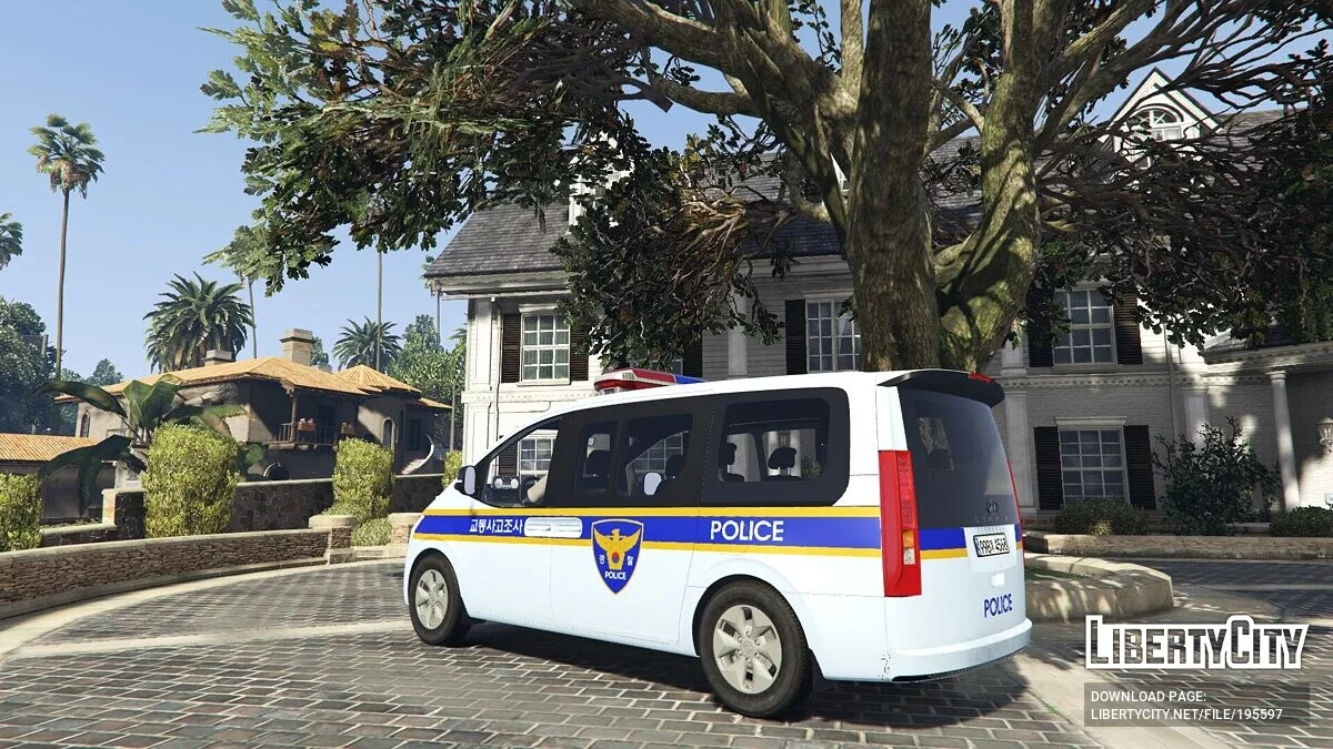 2021 款现代 Staria 警车 / GTA 5