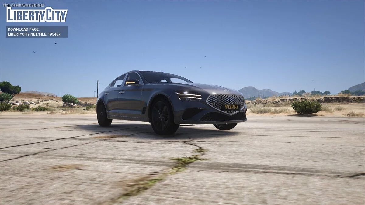 Hyundai Genesis G70 Sport 2021 / GTA 5