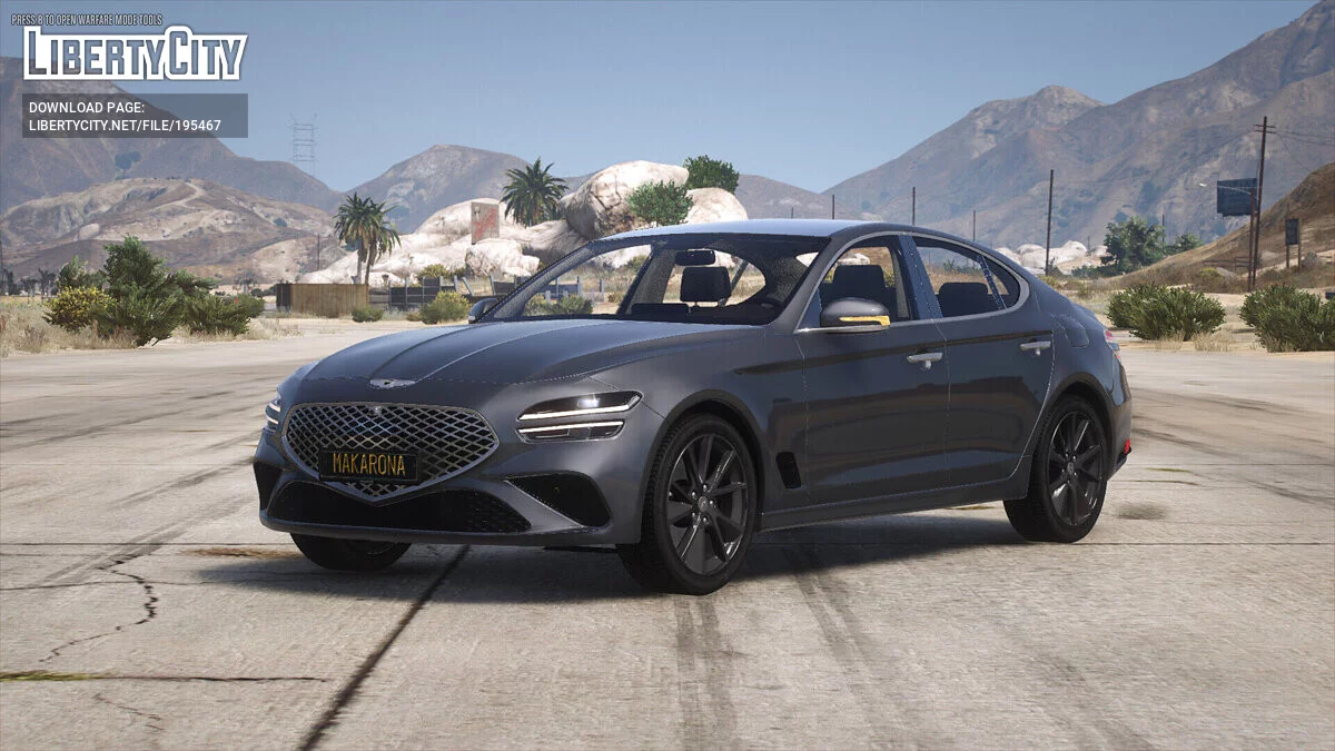 Hyundai Genesis G70 Sport 2021 / GTA 5