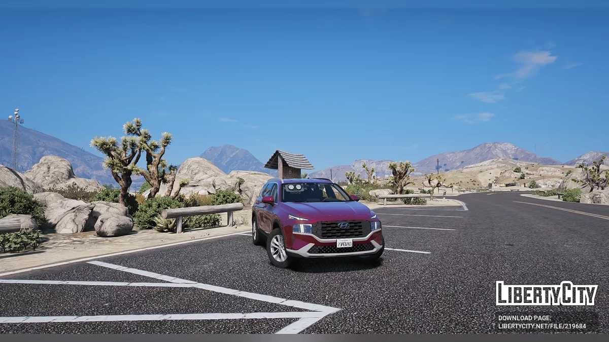 2023 Hyundai Santa fe Bez Oznaczeń / GTA 5