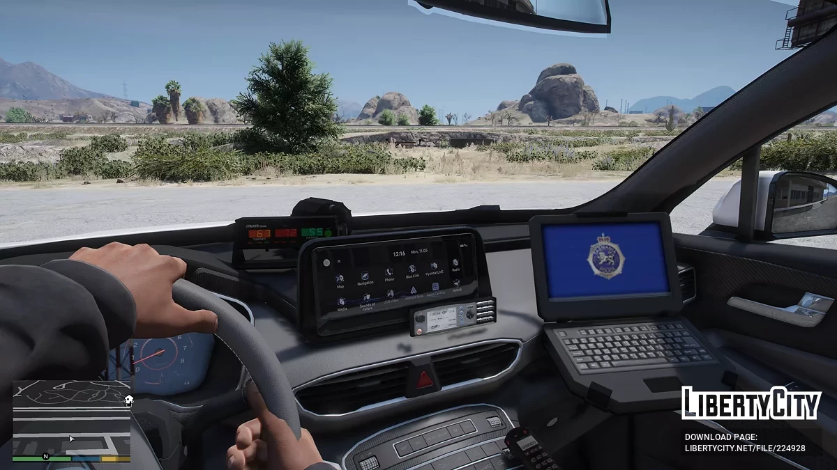 2023 Hyundai Santa Fe Polícia de Tasmania - Deveres Gerais / GTA 5