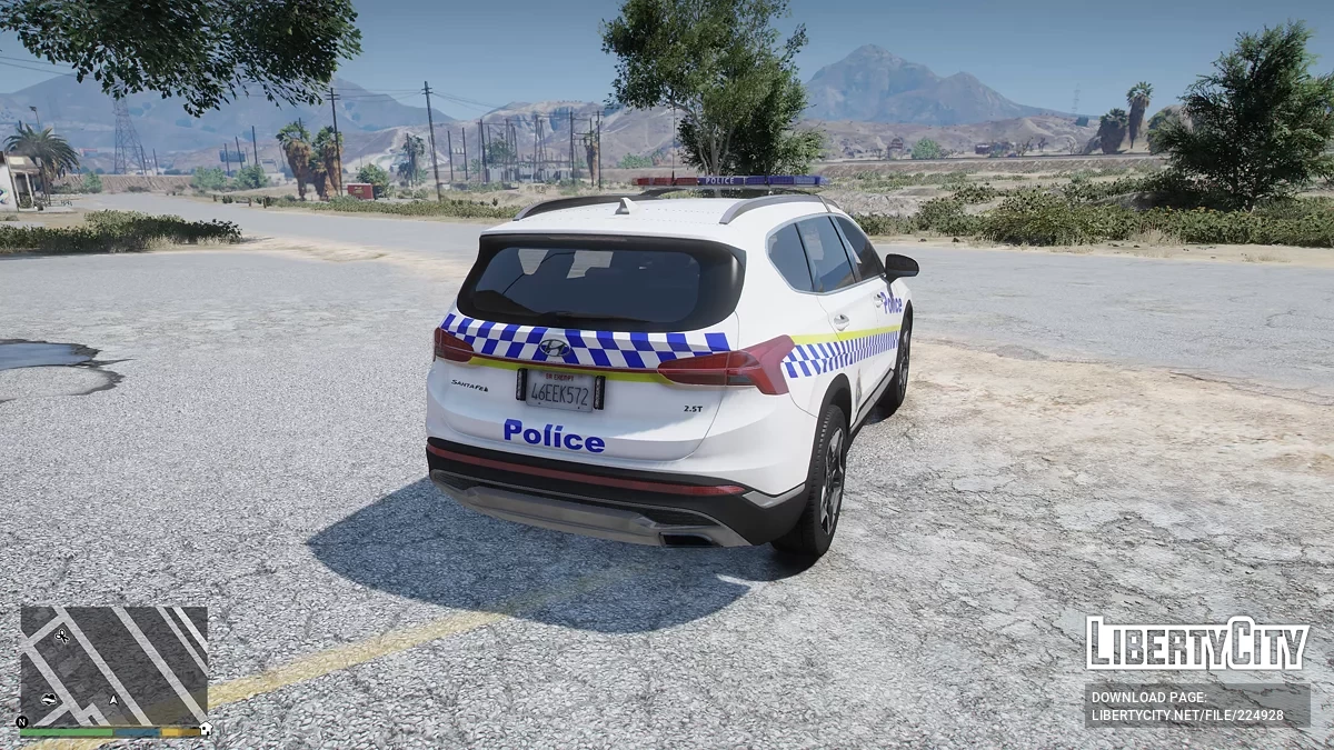 2023 Hyundai Santa Fe Polícia de Tasmania - Deveres Gerais / GTA 5