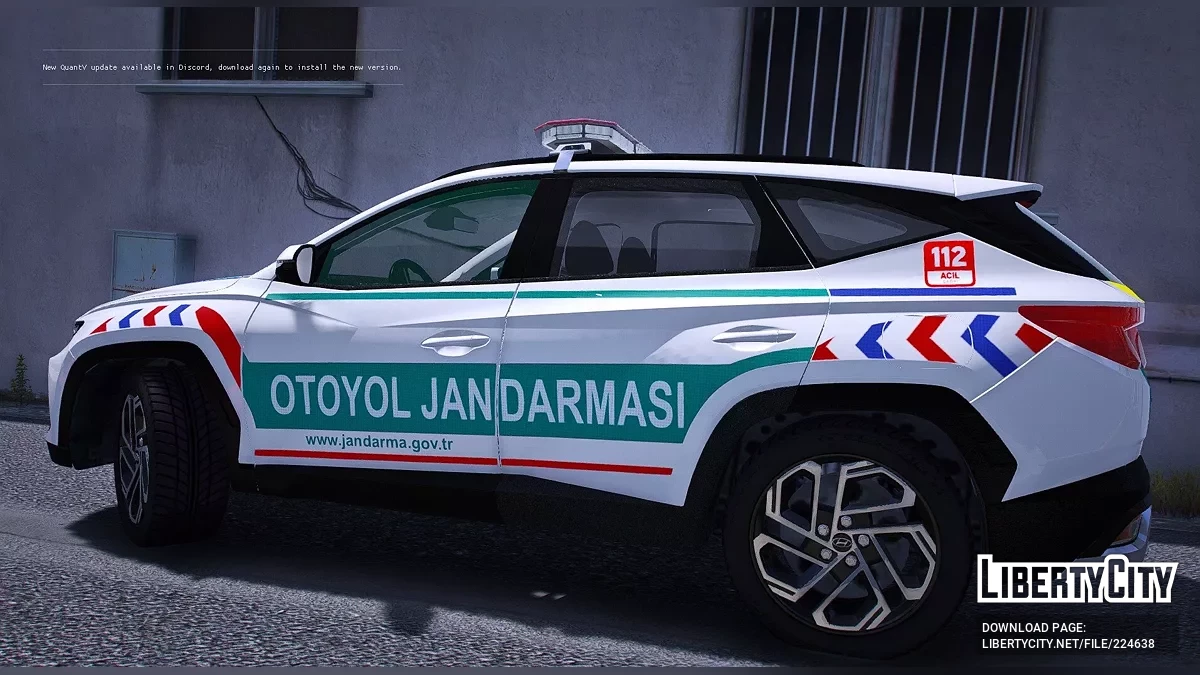 2025 Hyundai Tucson Patrulha Rodoviária / GTA 5