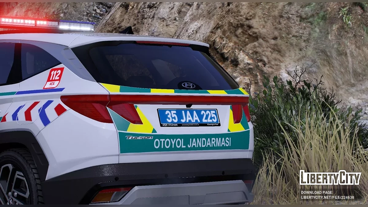 2025 Hyundai Tucson Patrulha Rodoviária / GTA 5