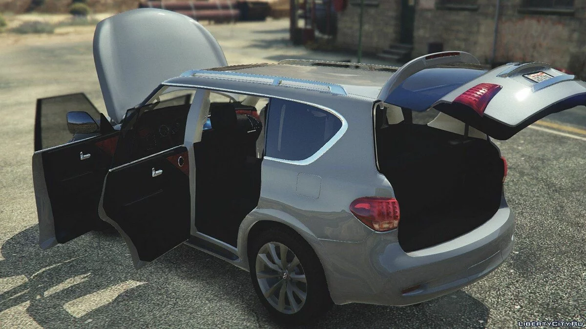 Infiniti QX56 [Add-On/Replace] v1.1 / GTA 5