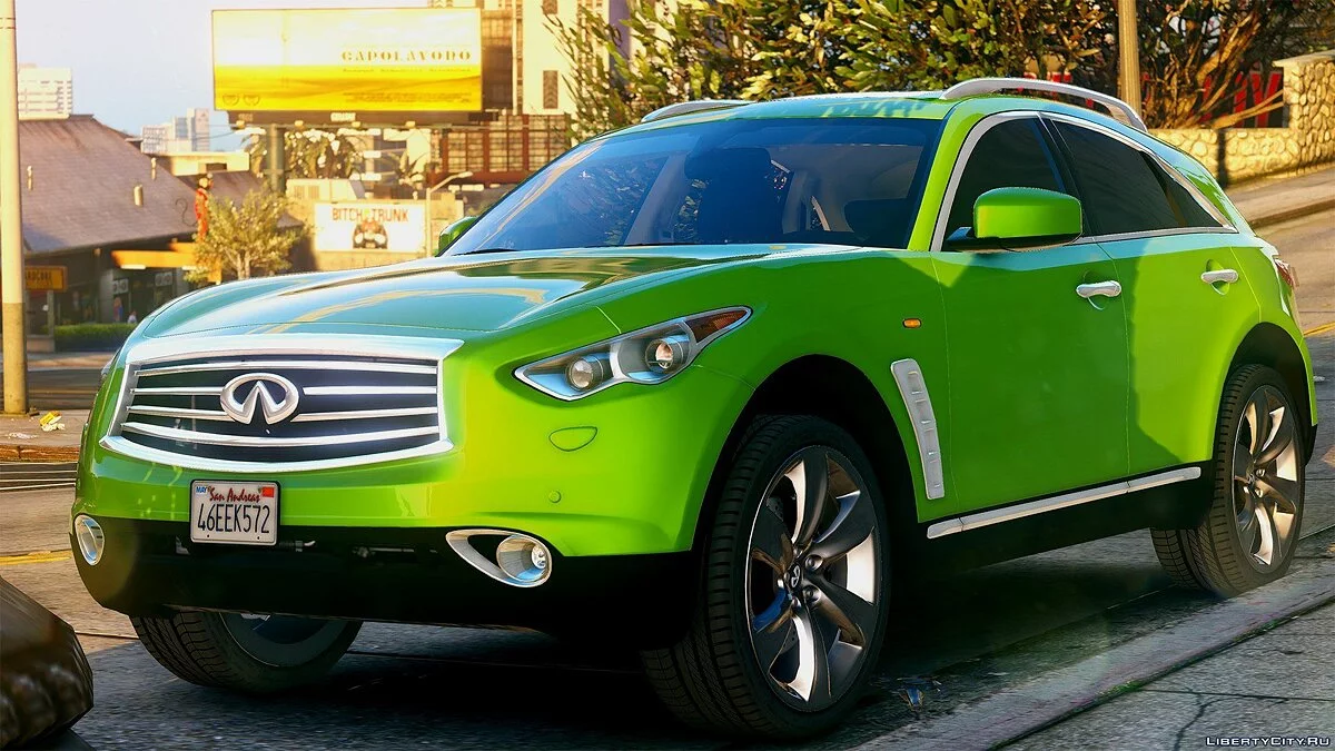 Infiniti FX50S [Add-On / Replace | Animated] 1.1 / GTA 5