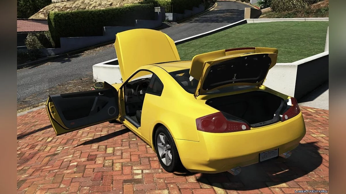 Infiniti G35 (V35) Coupe '03 [ LODs | Template | Liveries | AddOn | Tuning] / GTA 5