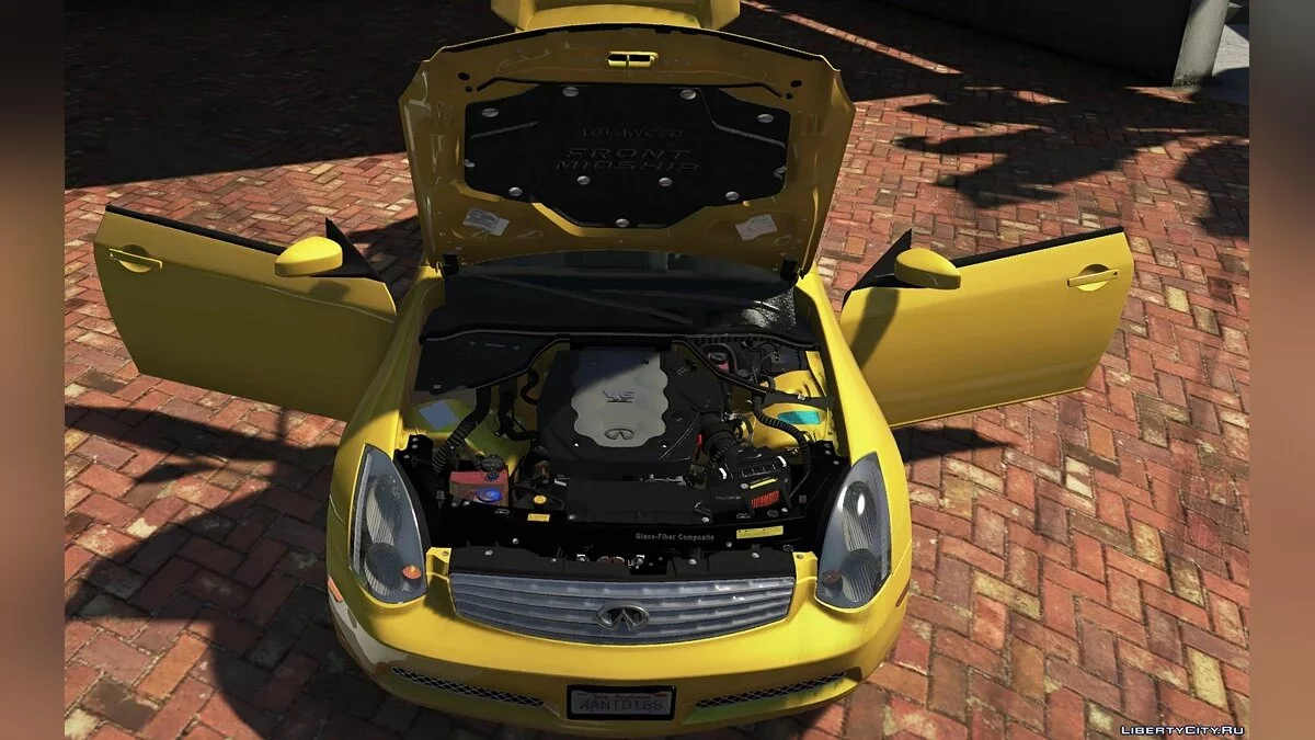 Infiniti G35 (V35) Coupe '03 [ LODs | Template | Liveries | AddOn | Tuning] / GTA 5