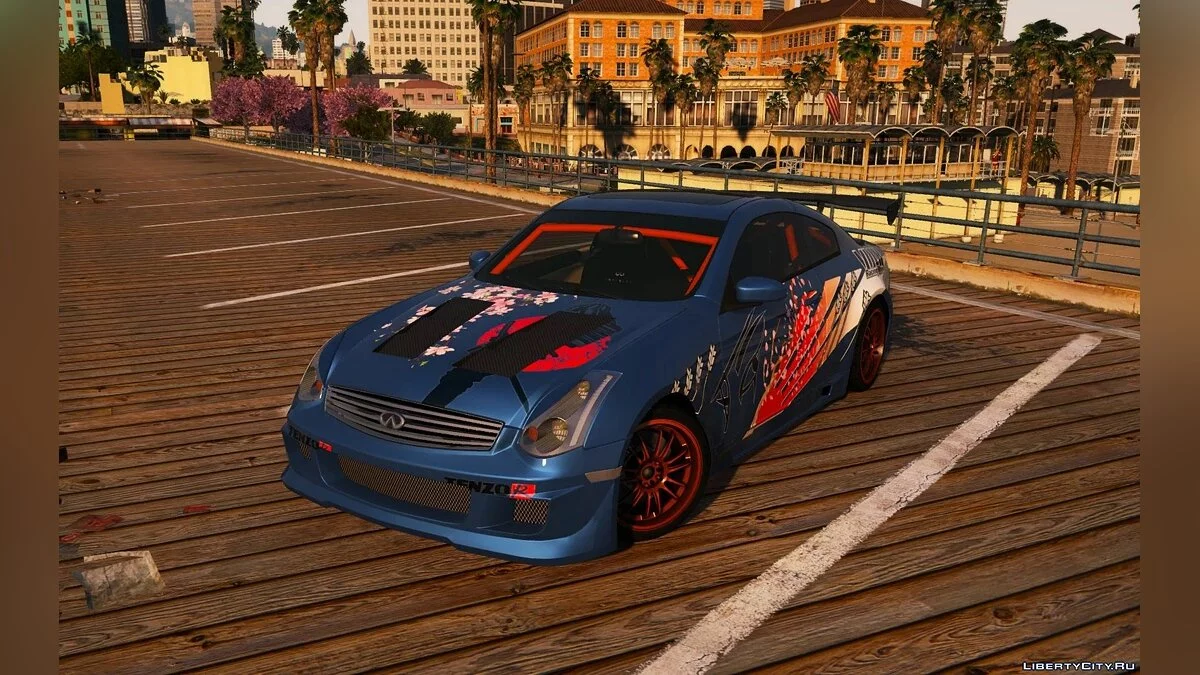 Infiniti G35 (V35) Coupe '03 [ LODs | Template | Liveries | AddOn | Tuning] / GTA 5