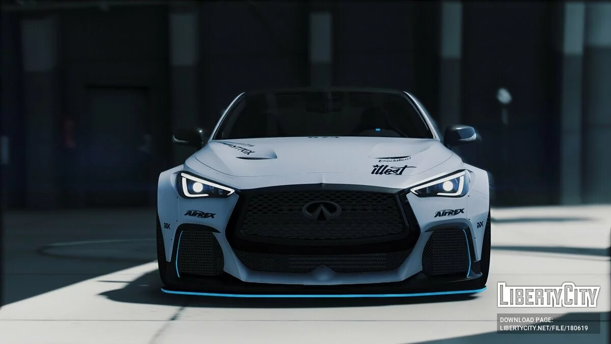 Infiniti Q60 Proyek Black S / GTA 5