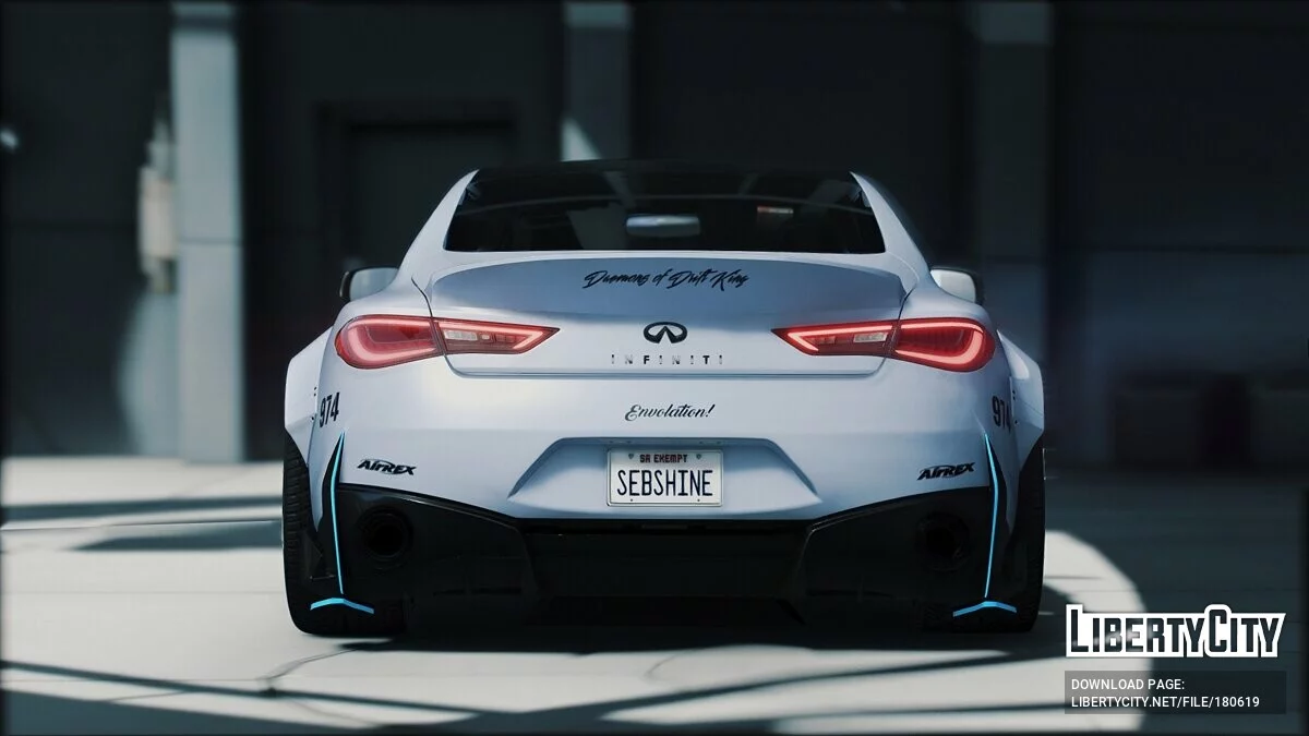 Infiniti Q60 Proyek Black S / GTA 5