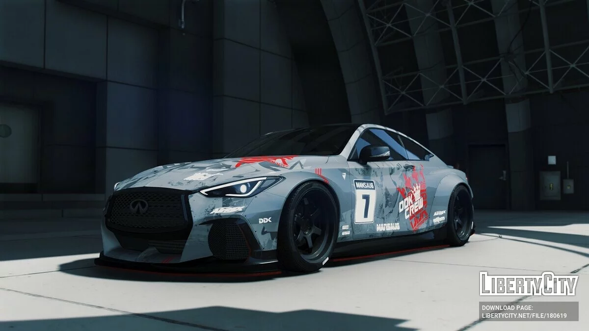 Infiniti Q60 Proyek Black S / GTA 5
