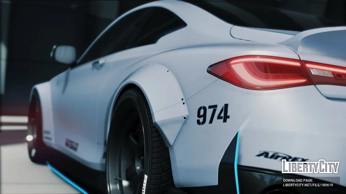 Infiniti Q60 Proyek Black S / GTA 5