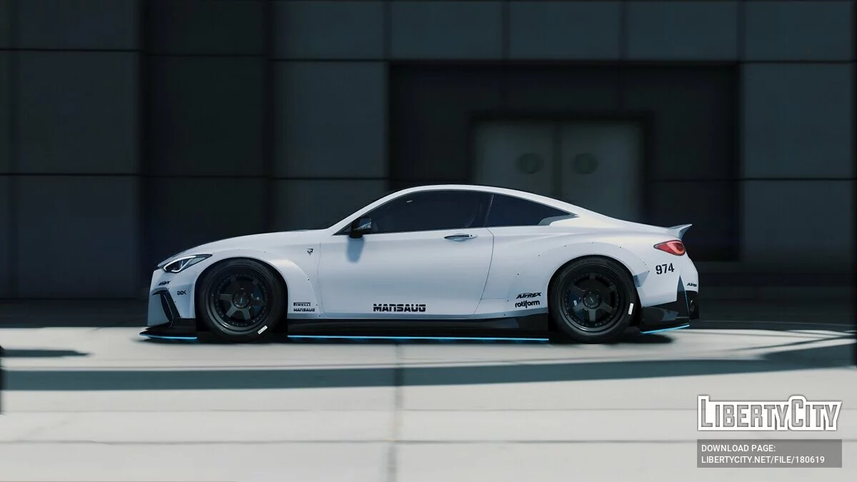 Infiniti Q60 Proyek Black S / GTA 5