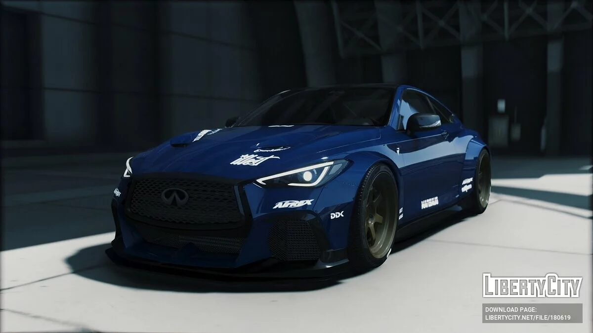 Infiniti Q60 Proyek Black S / GTA 5