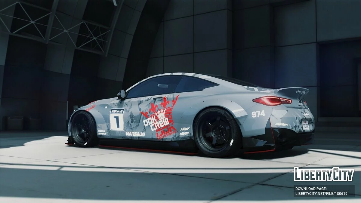 Infiniti Q60 Proyek Black S / GTA 5