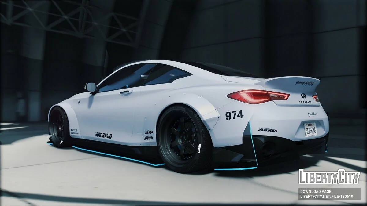 Infiniti Q60 Proyek Black S / GTA 5