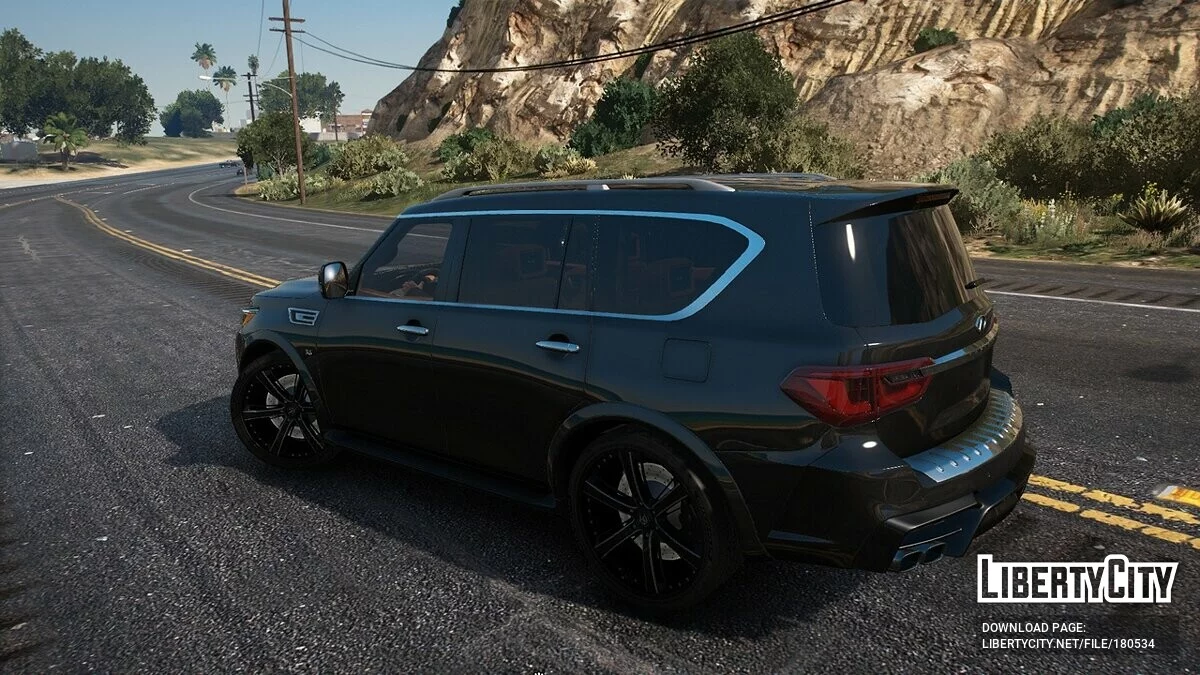 Larte Design Infiniti QX80 / GTA 5